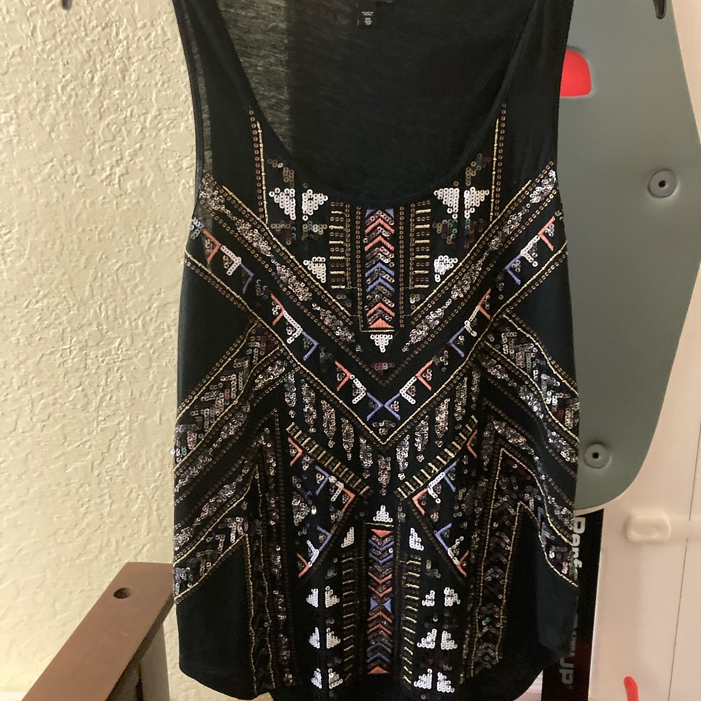 Express Sequined Tank